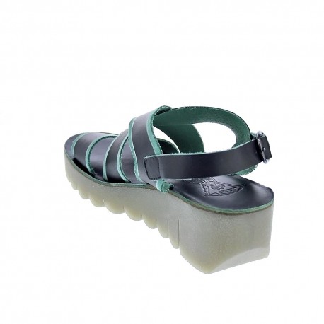 Sandalias Fly London zapatos Mujer modelo Yaze Verde 