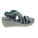 Sandalias Fly London zapatos Mujer modelo Yaze Verde 