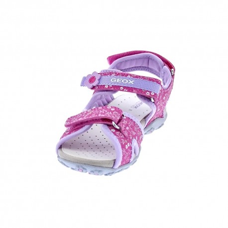 Sandalias Geox zapatos Niña modelo Roxanne Rosa 