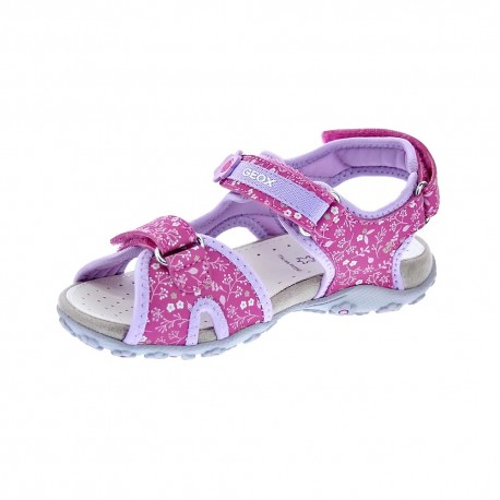 Sandalias Geox zapatos Niña modelo Roxanne Rosa 