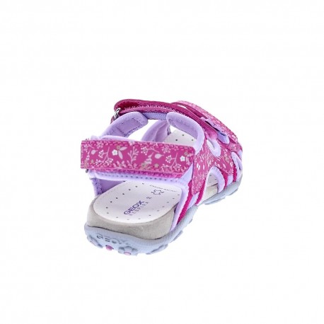 Sandalias Geox zapatos Niña modelo Roxanne Rosa 