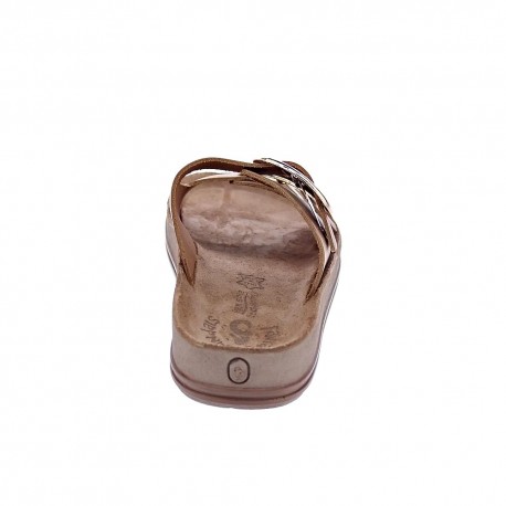 Sandalias Fantasy Sandals zapatos Mujer modelo Despoina Marrón 