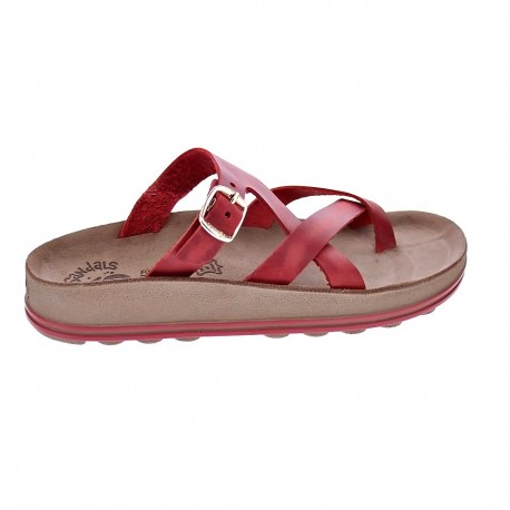Sandalias Fantasy Sandals zapatos Mujer modelo Ariadni Rojo 