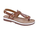 Sandalias Fantasy Sandals zapatos Mujer modelo Marlena Marrón 