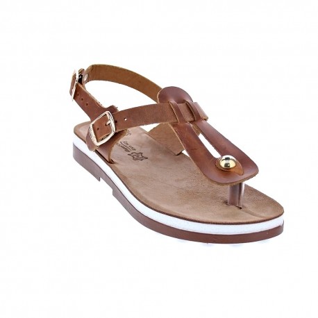 Sandalias Fantasy Sandals zapatos Mujer modelo Marlena Marrón 