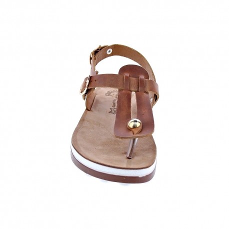 Sandalias Fantasy Sandals zapatos Mujer modelo Marlena Marrón 