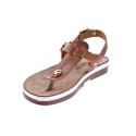 Sandalias Fantasy Sandals zapatos Mujer modelo Marlena Marrón 