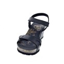 Sandalias Panama Jack zapatos Mujer modelo Julia Basics B1 Negro 