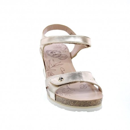 Sandalias Panama Jack zapatos Mujer modelo Julia Shine B3 Oro 