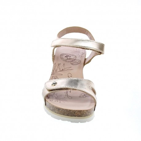 Sandalias Panama Jack zapatos Mujer modelo Julia Shine B3 Oro 
