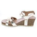 Sandalias Panama Jack zapatos Mujer modelo Julia Shine B3 Oro 