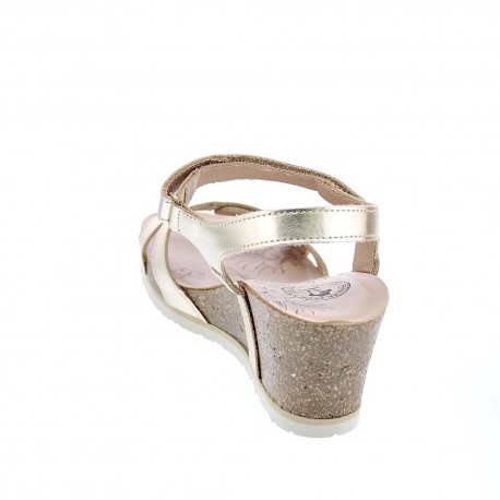 Sandalias Panama Jack zapatos Mujer modelo Julia Shine B3 Oro 