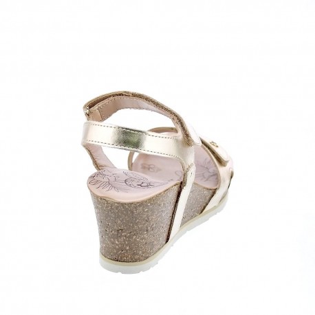 Sandalias Panama Jack zapatos Mujer modelo Julia Shine B3 Oro 