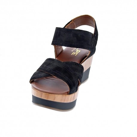 Sandalias Alpe zapatos Mujer modelo 46621105 Negro 