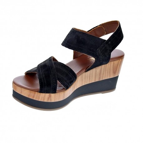 Sandalias Alpe zapatos Mujer modelo 46621105 Negro 