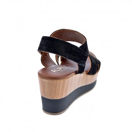 Sandalias Alpe zapatos Mujer modelo 46621105 Negro 