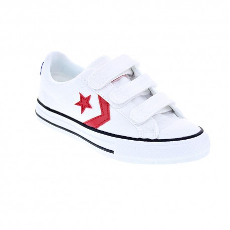 Zapatillas Converse zapatos Niño modelo Star Player Blanco 