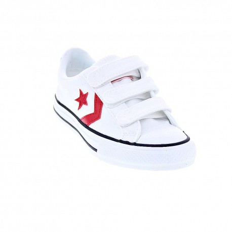 Zapatillas Converse zapatos Niño modelo Star Player Blanco 