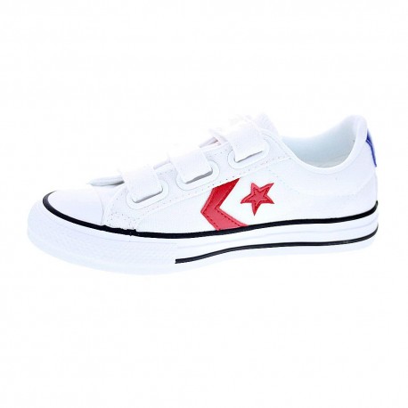 Zapatillas Converse zapatos Niño modelo Star Player Blanco 