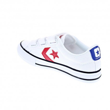 Zapatillas Converse zapatos Niño modelo Star Player Blanco 