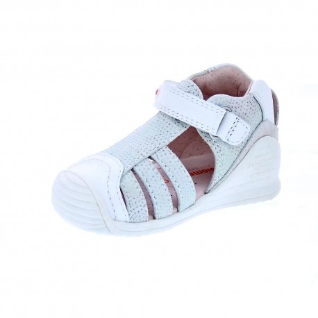 Sandalias Biomecanics zapatos Niña modelo 212116 Blanco 