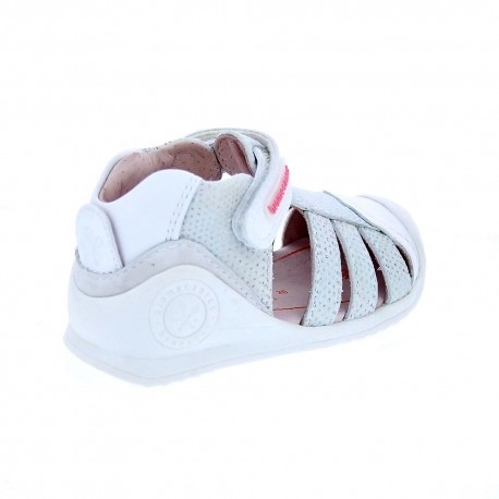 Sandalias Biomecanics zapatos Niña modelo 212116 Blanco 