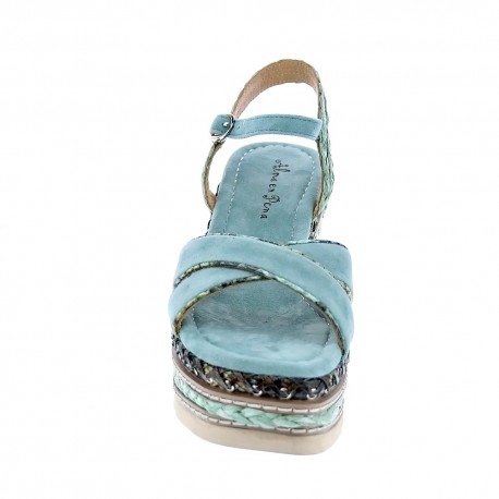 Sandalias Alma en Pena zapatos Mujer modelo V21501 Verde 