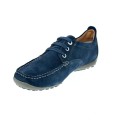 Mocasines Geox zapatos Hombre modelo Drive Snake Azul 