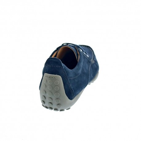 Mocasines Geox zapatos Hombre modelo Drive Snake Azul 