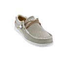Mocasines Hey Dude zapatos Hombre modelo Wally Braided Beige Elástico