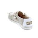 Mocasines Hey Dude zapatos Hombre modelo Wally Braided Beige Elástico