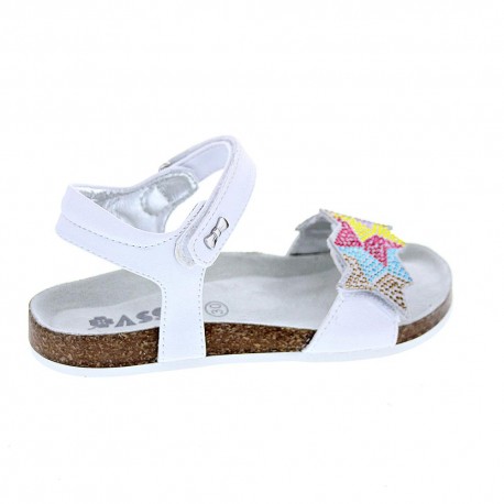 Sandalias Asso zapatos Niña modelo AG-11001 Blanco 