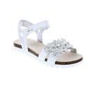 Sandalias Asso zapatos Niña modelo AG-10704 Blanco 