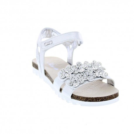 Sandalias Asso zapatos Niña modelo AG-10704 Blanco 
