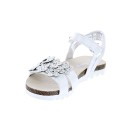 Sandalias Asso zapatos Niña modelo AG-10704 Blanco 