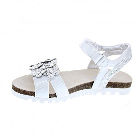 Sandalias Asso zapatos Niña modelo AG-10704 Blanco 