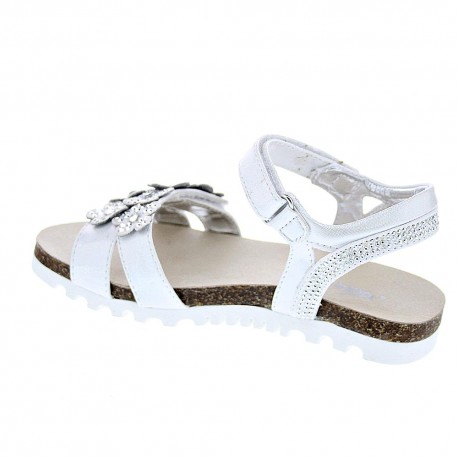 Sandalias Asso zapatos Niña modelo AG-10704 Blanco 
