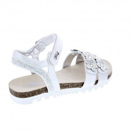 Sandalias Asso zapatos Niña modelo AG-10704 Blanco 