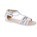 Sandalias Geox zapatos Niña modelo Karly Blanco 