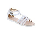 Sandalias Geox zapatos Niña modelo Karly Blanco 