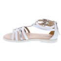 Sandalias Geox zapatos Niña modelo Karly Blanco 