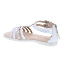 Sandalias Geox zapatos Niña modelo Karly Blanco 