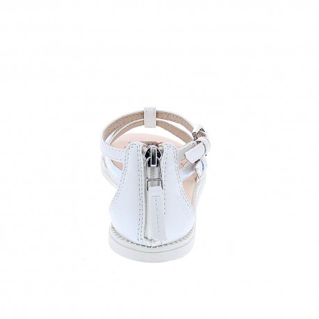 Sandalias Geox zapatos Niña modelo Karly Blanco 