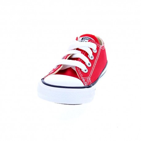 Zapatillas Converse zapatos Niño modelo Chuck Taylor All Star Rojo 