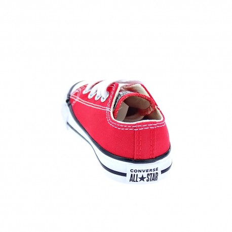 Zapatillas Converse zapatos Niño modelo Chuck Taylor All Star Rojo 