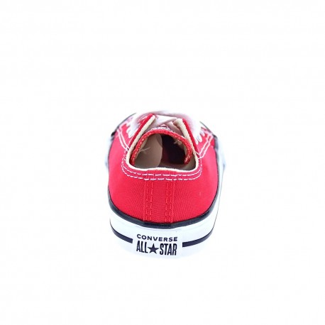 Zapatillas Converse zapatos Niño modelo Chuck Taylor All Star Rojo 