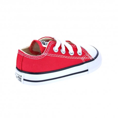 Zapatillas Converse zapatos Niño modelo Chuck Taylor All Star Rojo 