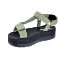 Sandalias Camper zapatos Mujer modelo Oruga Up Verde 