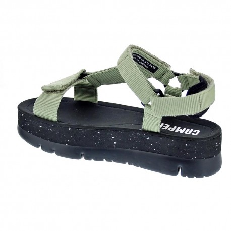 Sandalias Camper zapatos Mujer modelo Oruga Up Verde 