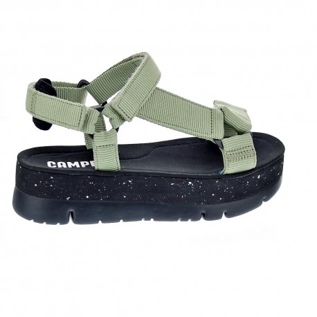 Sandalias Camper zapatos Mujer modelo Oruga Up Verde 